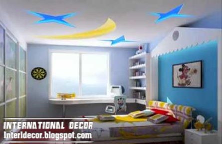 Children Bedroom False Ceiling Woody Uncle Sam